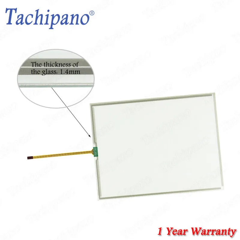 Touch screen panel glass for 2711R-T10T with Protective film overlay