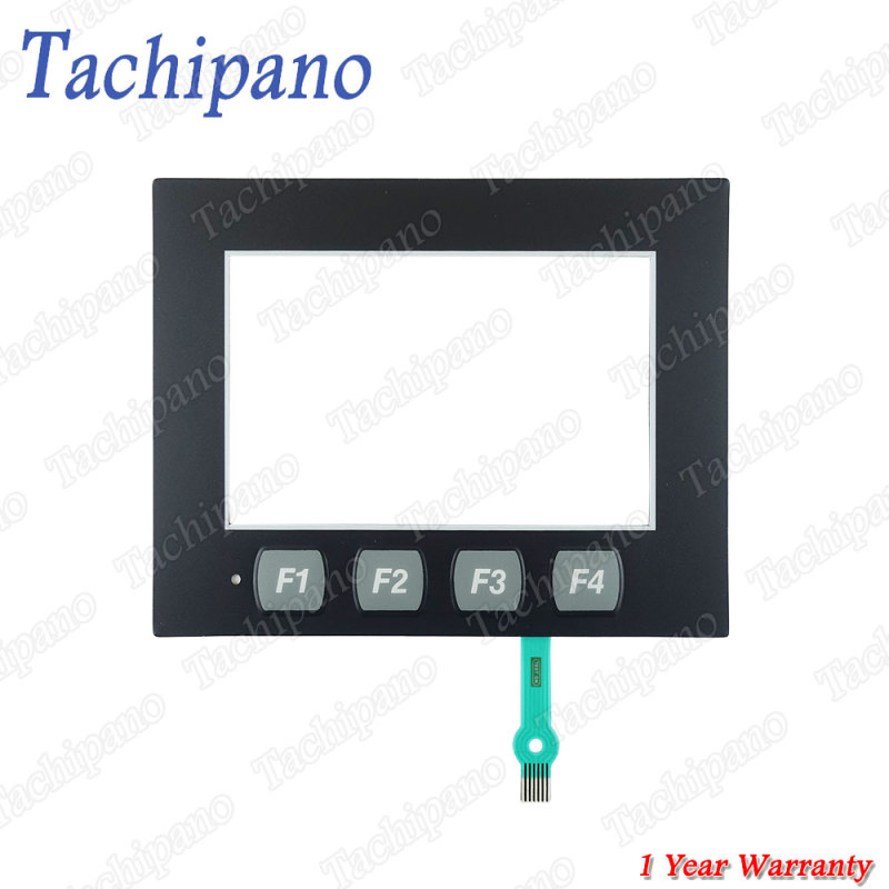 Touch screen panel glass for AB 2711R-T4T PanelView 800 with Membrane keypad switch keyboard