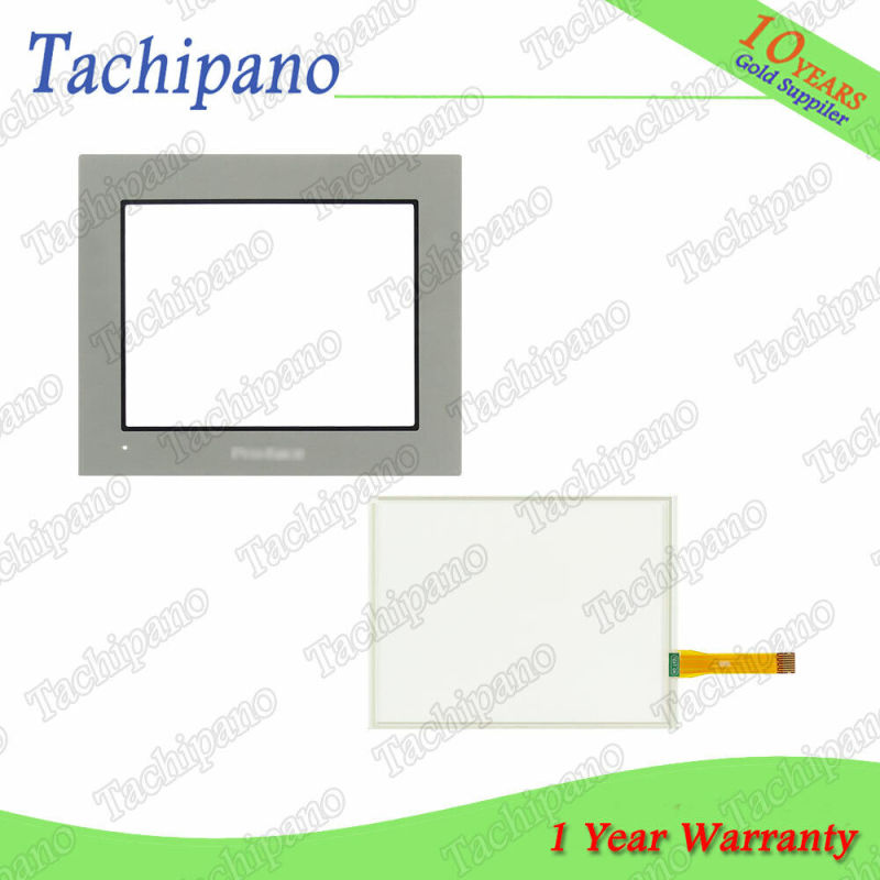 Touch screen panel glass for Pro-face AST3301-B1-D24 AST3301-S1-D24 with Protective film overlay