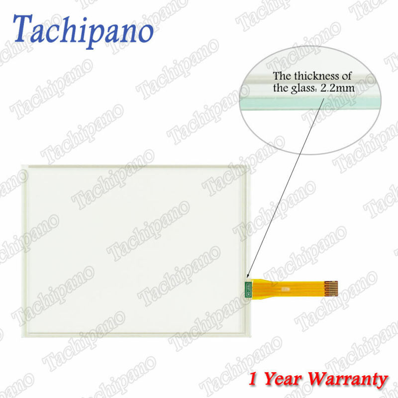 Touch screen panel glass for Pro-face AST3301-B1-D24 AST3301-S1-D24 with Protective film overlay