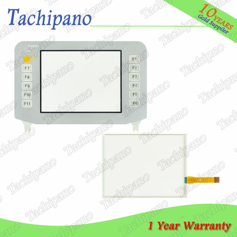 Touch screen panel glass digitized for Pro-face 3610005-01 3610005-02 3610005-03 with Protective film overlay + keypad switch keyboard