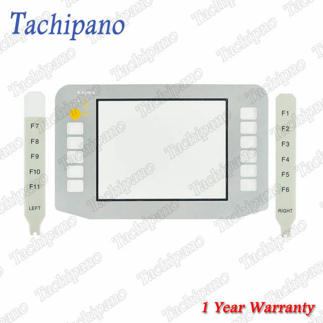 Touch screen panel glass digitized for Pro-face 3610005-01 3610005-02 3610005-03 with Protective film overlay + keypad switch keyboard