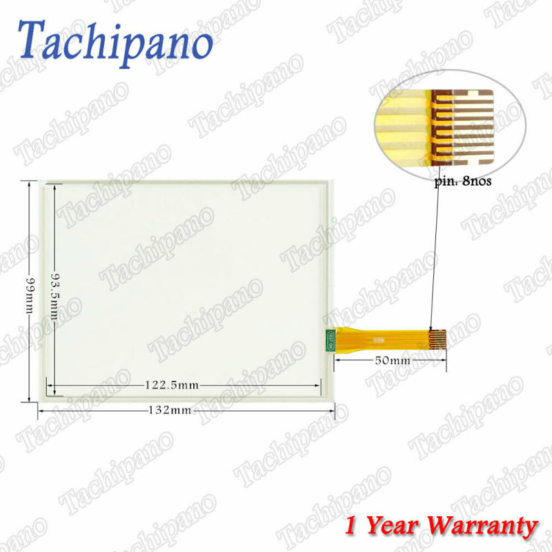 Touch screen panel glass digitized for Pro-face 3610005-01 3610005-02 3610005-03 with Protective film overlay + keypad switch keyboard