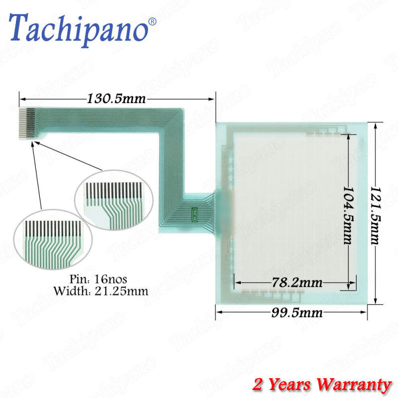 Touch screen for Pro-face GP270-LG11-24V GP270-LG21-24VP with Front overlay film