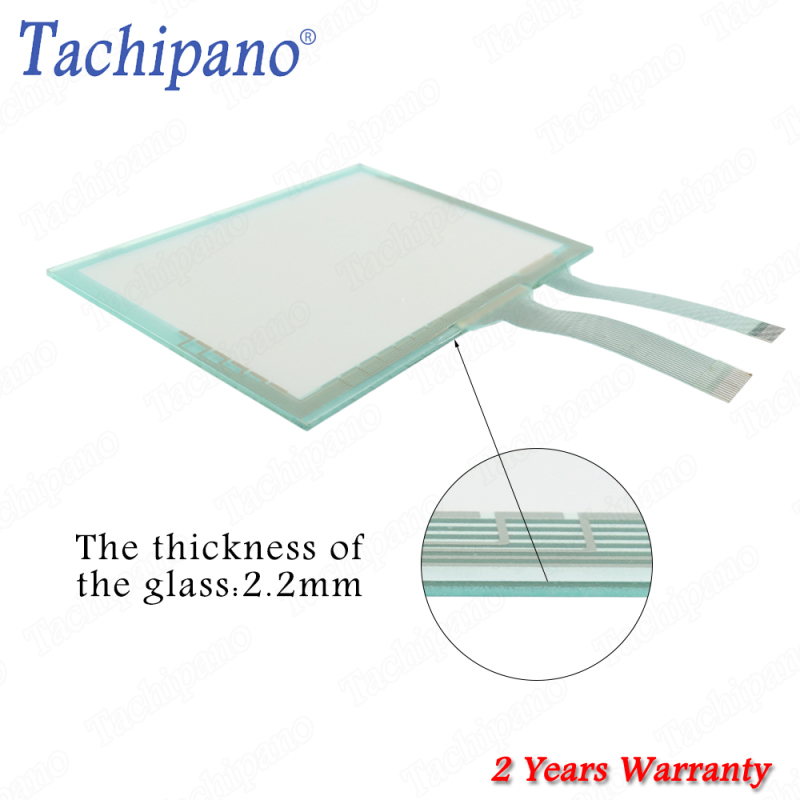 Touch screen panel glass for Pro-face GP37W2-BG41-24V GP37W3-BG41-24V 2880052-01 with Front overlay