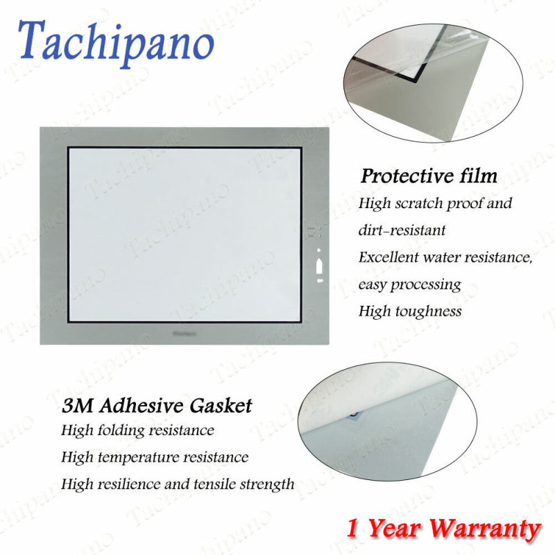 Touch screen for Pro-face 3580301-01 3580301-11 3580301-03 Touch panel glass with Protective film