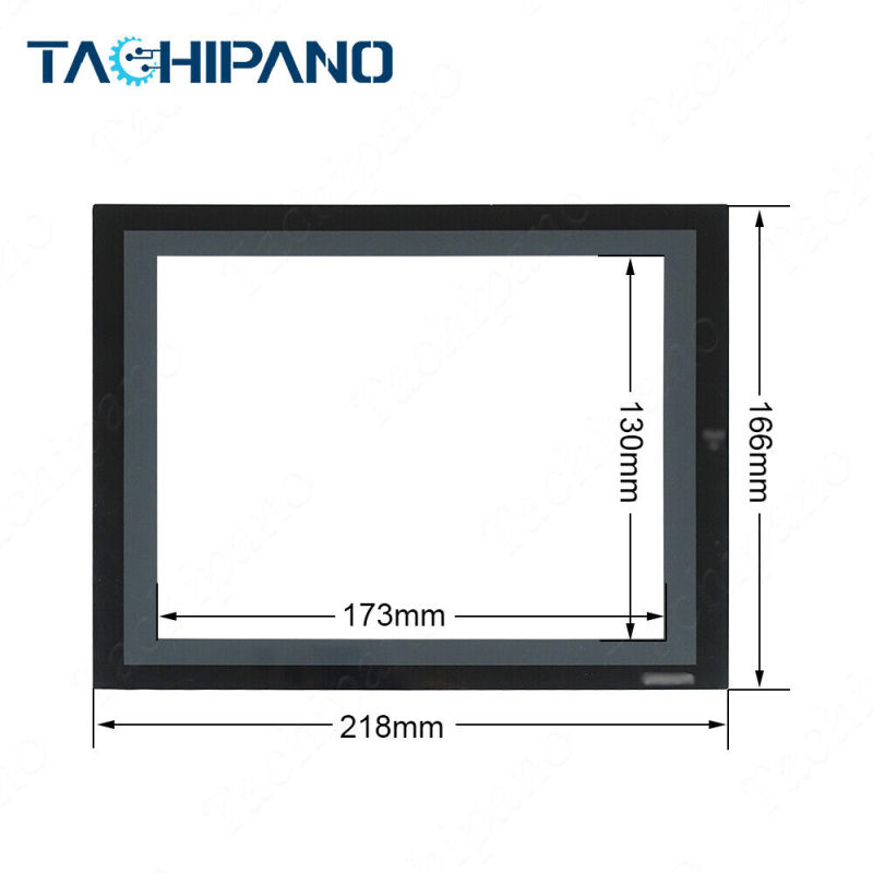 Plastic case cover for Omron NS8-TV00-V2 NS8-TV01-V2 NS8-TV00-ECV2 with Protective film+Touch screen panel glass