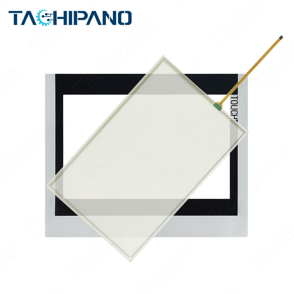 Touch screen glass panel for 6AV2124-0MC01-0AX0 6AV2 124-0MC01-0AX0 SIMATIC HMI TP1200 COMFORT with Protective film, LCD display