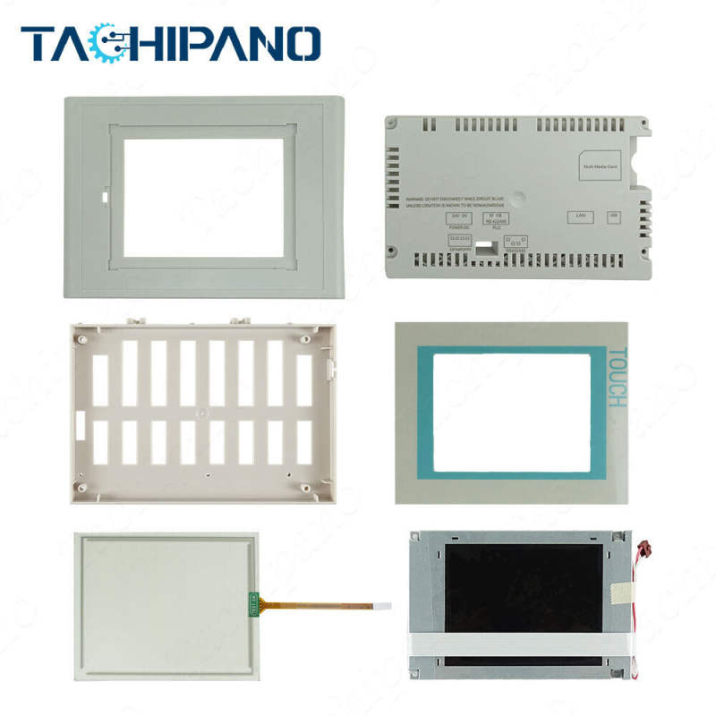 Touch screen panel for TP177 6" 6AV6640-0CA11-0AX0 6AV6 640-0CA11-0AX0 with Front overlay, LCD screen, Plastic Case Cover