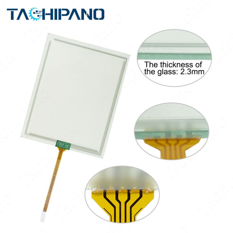 Touch screen panel for TP177 6" 6AV6640-0CA11-0AX0 6AV6 640-0CA11-0AX0 with Front overlay, LCD screen, Plastic Case Cover