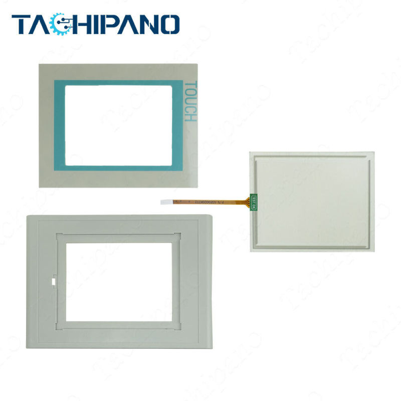 Touch screen panel for TP177 6" 6AV6653-2BA01-0AA0 6AV6 653-2BA01-0AA0 with Front overlay, LCD screen, Plastic Case Cover