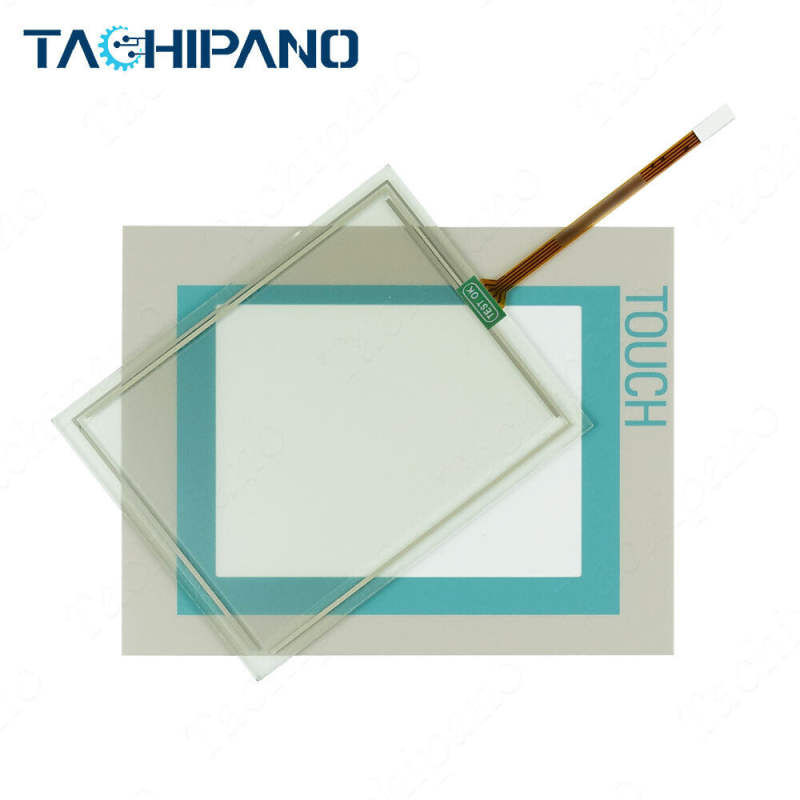 Touch screen panel for TP177 6" 6AV6642-0BC01-1AX1 6AV6 642-0BC01-1AX1 with Front overlay, LCD screen, Plastic Case Cover