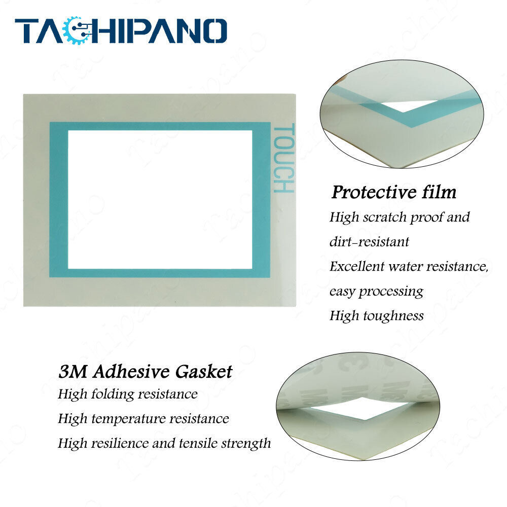 Touch screen panel for A5E00208772 with Protective film overlay