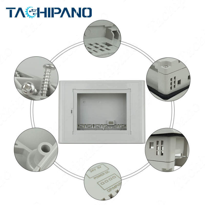 Touch screen panel for TP177 6" 6AV6640-0CA11-0AX0 6AV6 640-0CA11-0AX0 with Front overlay, LCD screen, Plastic Case Cover