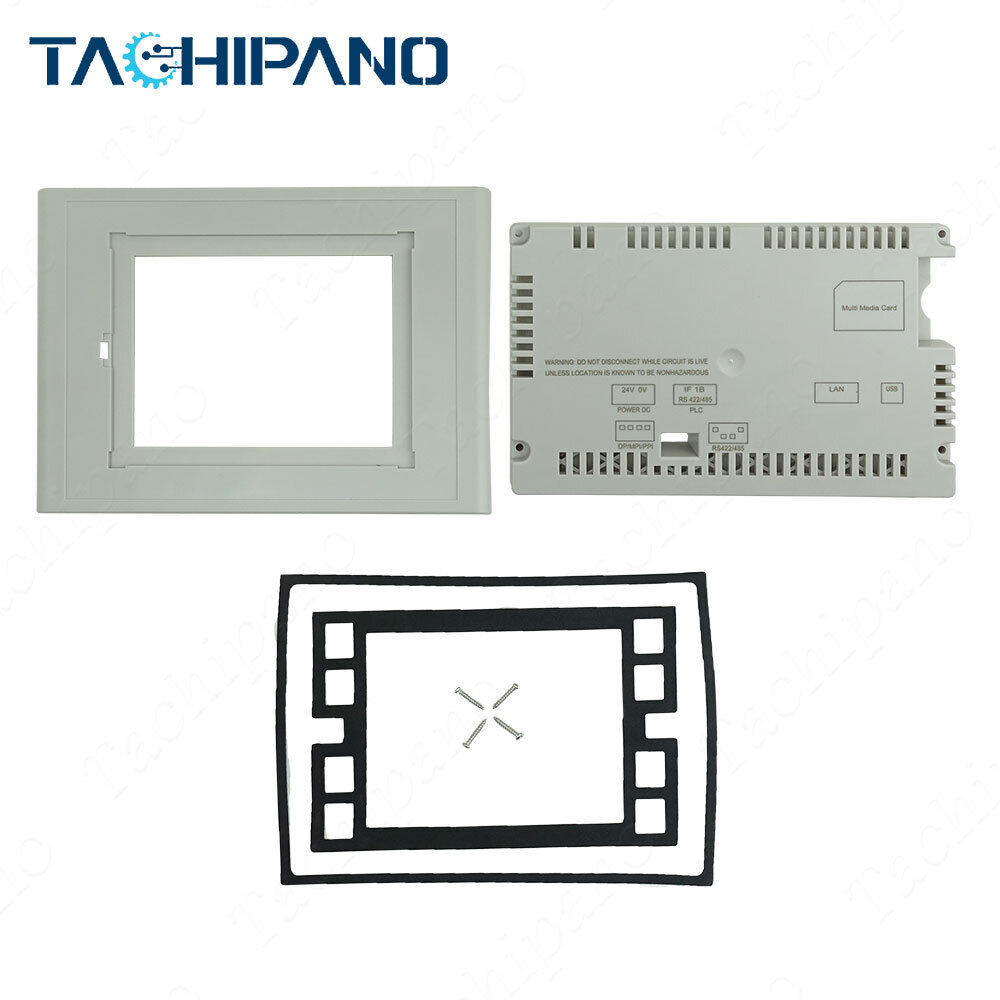 Touch screen panel for TP177 6" 6AV6642-5BA00-0PS0 6AV6 642-5BA00-0PS0 with Front overlay, LCD screen, Plastic Case Cover