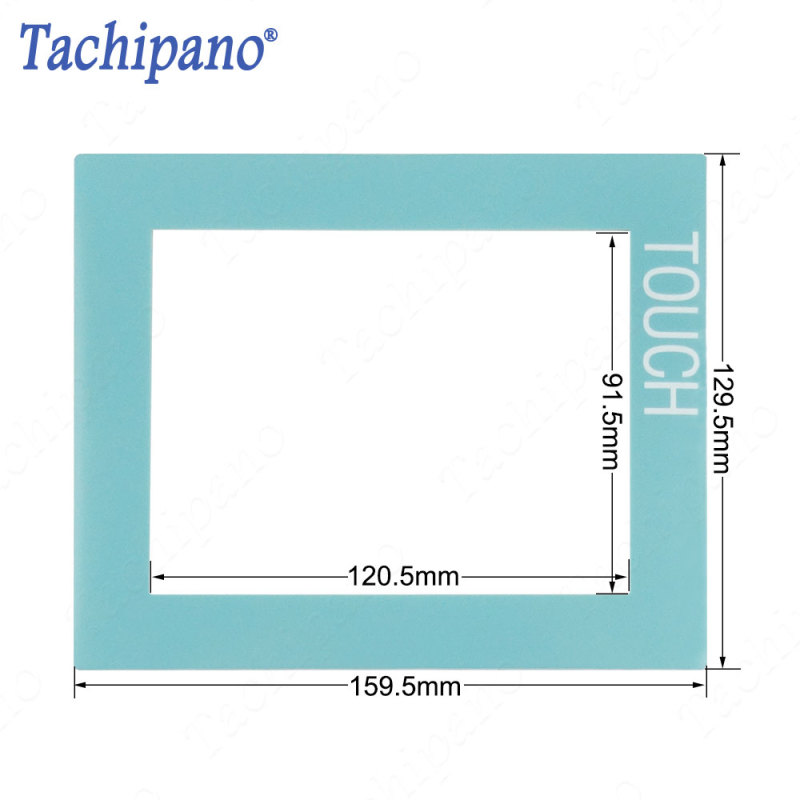 Touch screen panel glass for 6AV6642-8BA12-0AB0 6AV6 642-8BA12-0AB0 TP177 INOX with Protective film