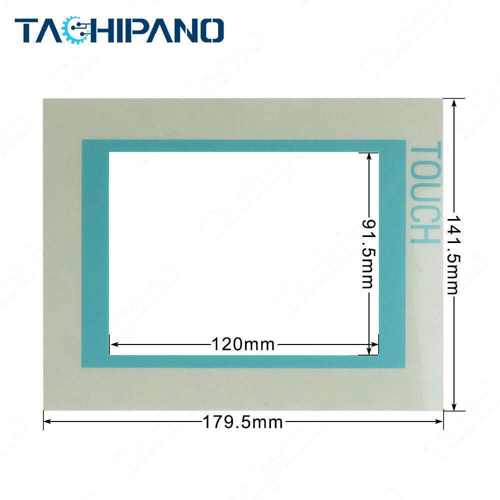 Touch screen panel for TP177 6" 6AV6640-0CA11-0AX0 6AV6 640-0CA11-0AX0 with Front overlay, LCD screen, Plastic Case Cover