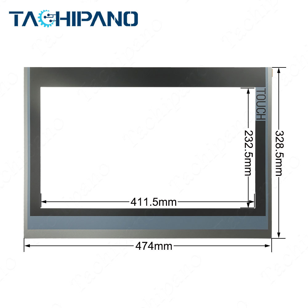 A5E31896498 for Touch Screen Panel Glass with Protective film A5E31896498