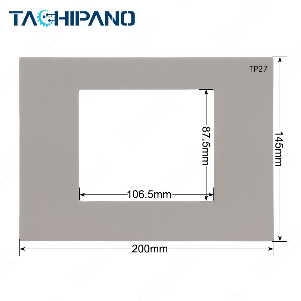6AV3627-1QK00-2AX0 6" for Touch Screen Panel Glass with Protective film 6AV3 627-1QK00-2AX0 HMI TP27-6
