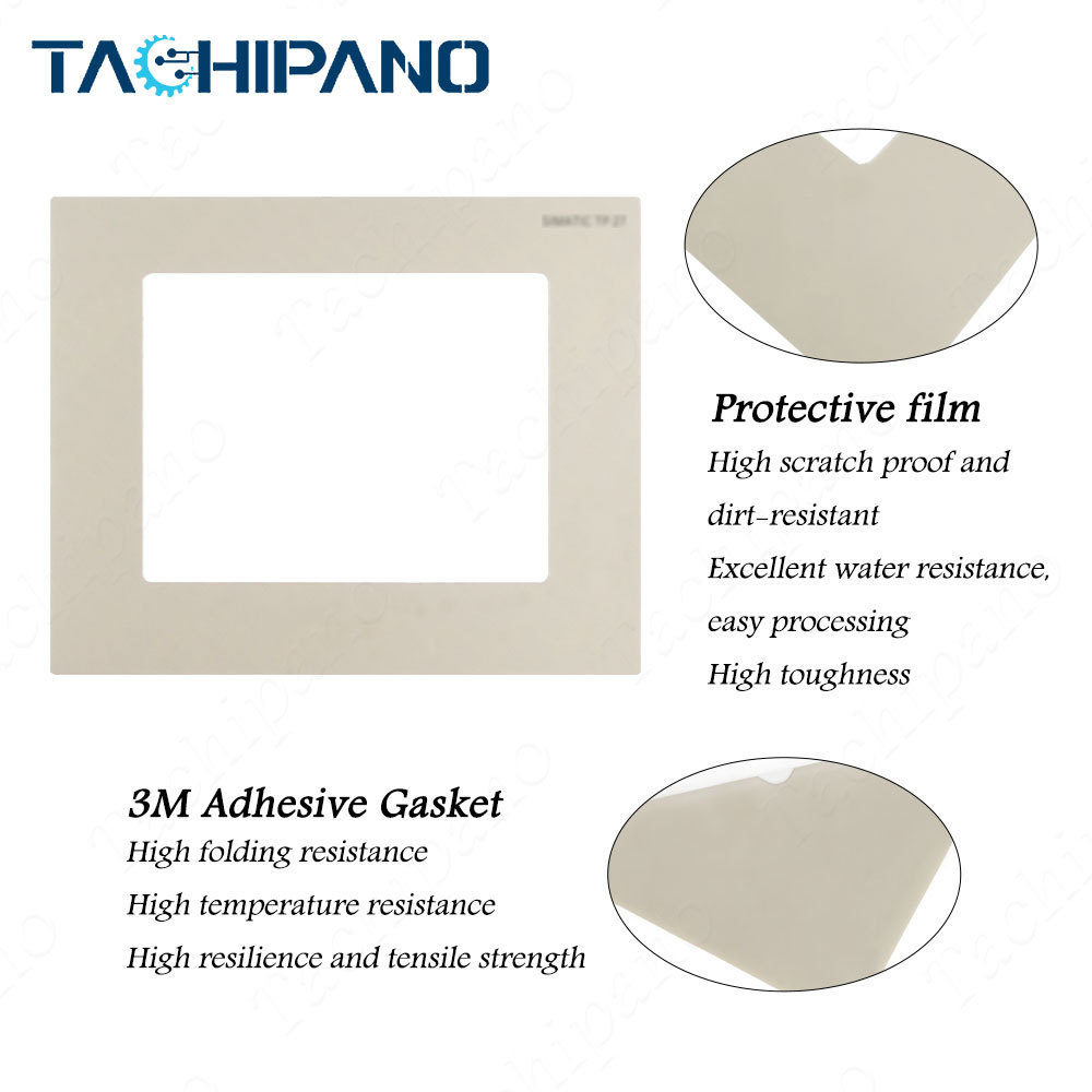 6AV3637-1PL00-0AX1 TP37 10" for Touch Screen Panel Glass with Protective film 6AV3 637-1PL00-0AX1