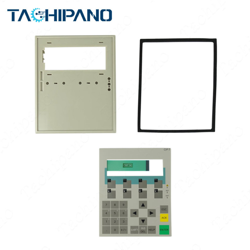 6AV3607-1JC00-0AX0 Membrane keypad Keyboard for 6AV3 607-1JC00-0AX0 Siemens OP 7/PP OPERATOR PANEL with Plastic Case Cover