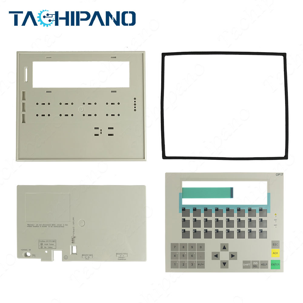 6AV3617-4EB12-0AA0 Plastic Case Cover for 6AV3 617-4EB12-0AA0 OP17 with Membrane keypad Keyboard