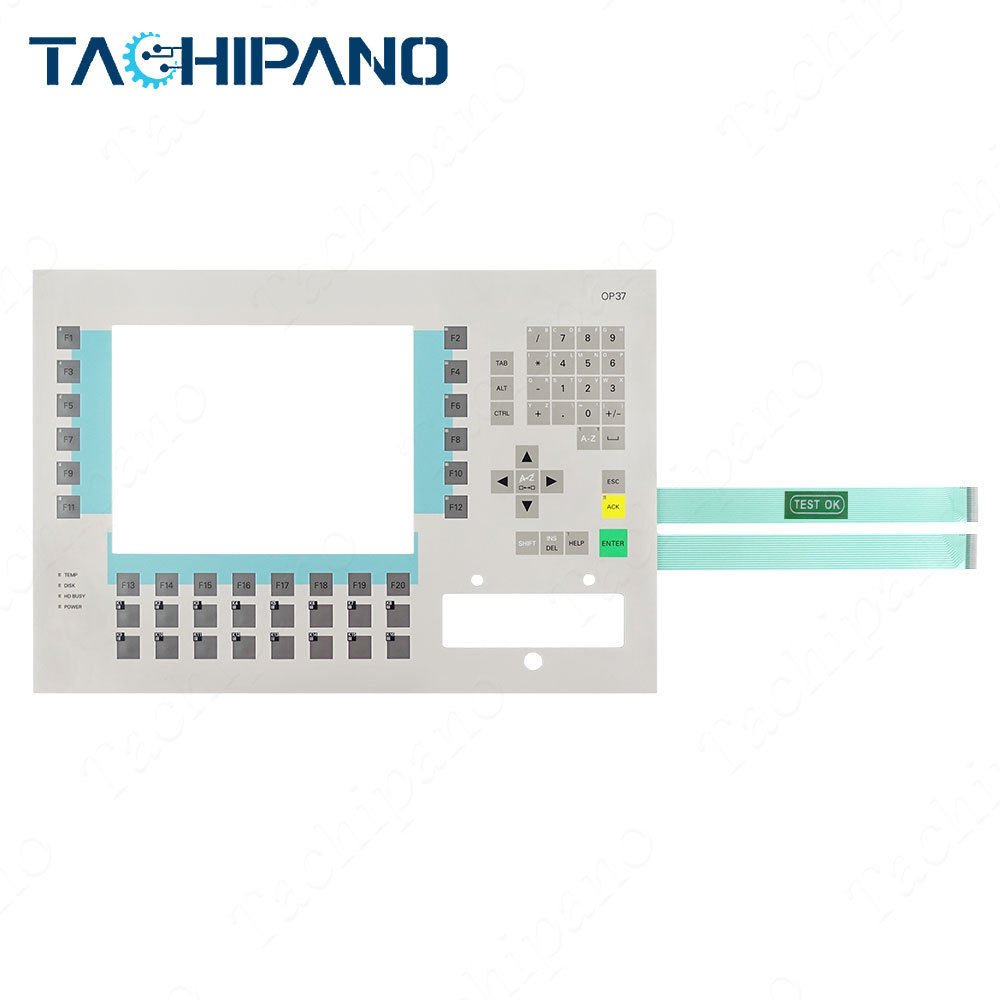 6AV3637-1LL00-0CX0 For Membrane keypad 6AV3 637-1LL00-0CX0 OP 37 OPERATOR PANEL switch keyboard