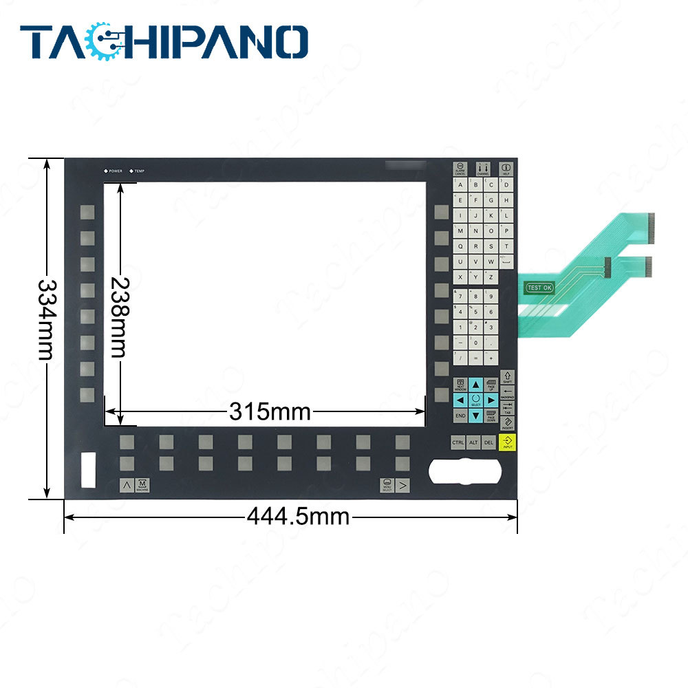 6FC5203-0AF05-1AB0 For Membrane keypad keyboard switch 6FC5 203-0AF05-1AB0 SINUMERIK operator panel front OP 015A, 15.0" TFT