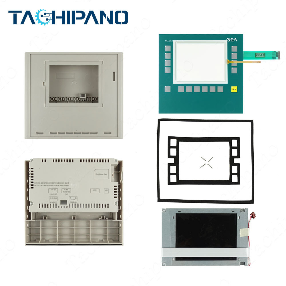 0005-4050-950 GEA OP177B OPERATOR PANEL FOR Touch screen panel+Membrane keypad +Plastic Case Cover+LCD display 0005-4050-950