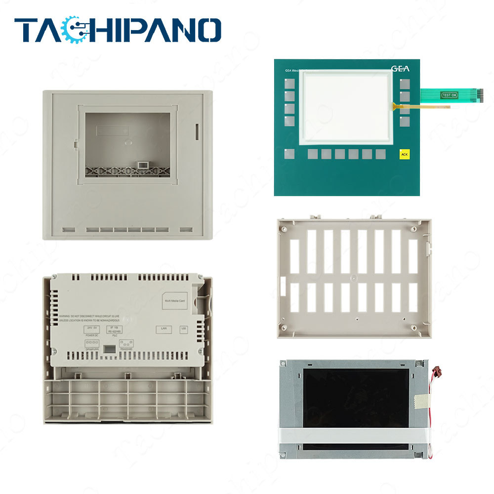 0005-4050-710 GEA OP177B OPERATOR PANEL FOR Touch screen panel+Membrane keypad +Plastic Case Cover+LCD display 0005-4050-710