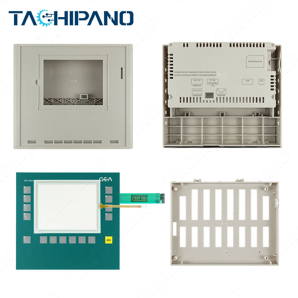 0005-4050-950 GEA OP177B OPERATOR PANEL FOR Touch screen panel+Membrane keypad +Plastic Case Cover+LCD display 0005-4050-950