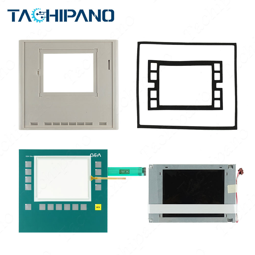 0005-4050-950 GEA OP177B OPERATOR PANEL FOR Touch screen panel+Membrane keypad +Plastic Case Cover+LCD display 0005-4050-950