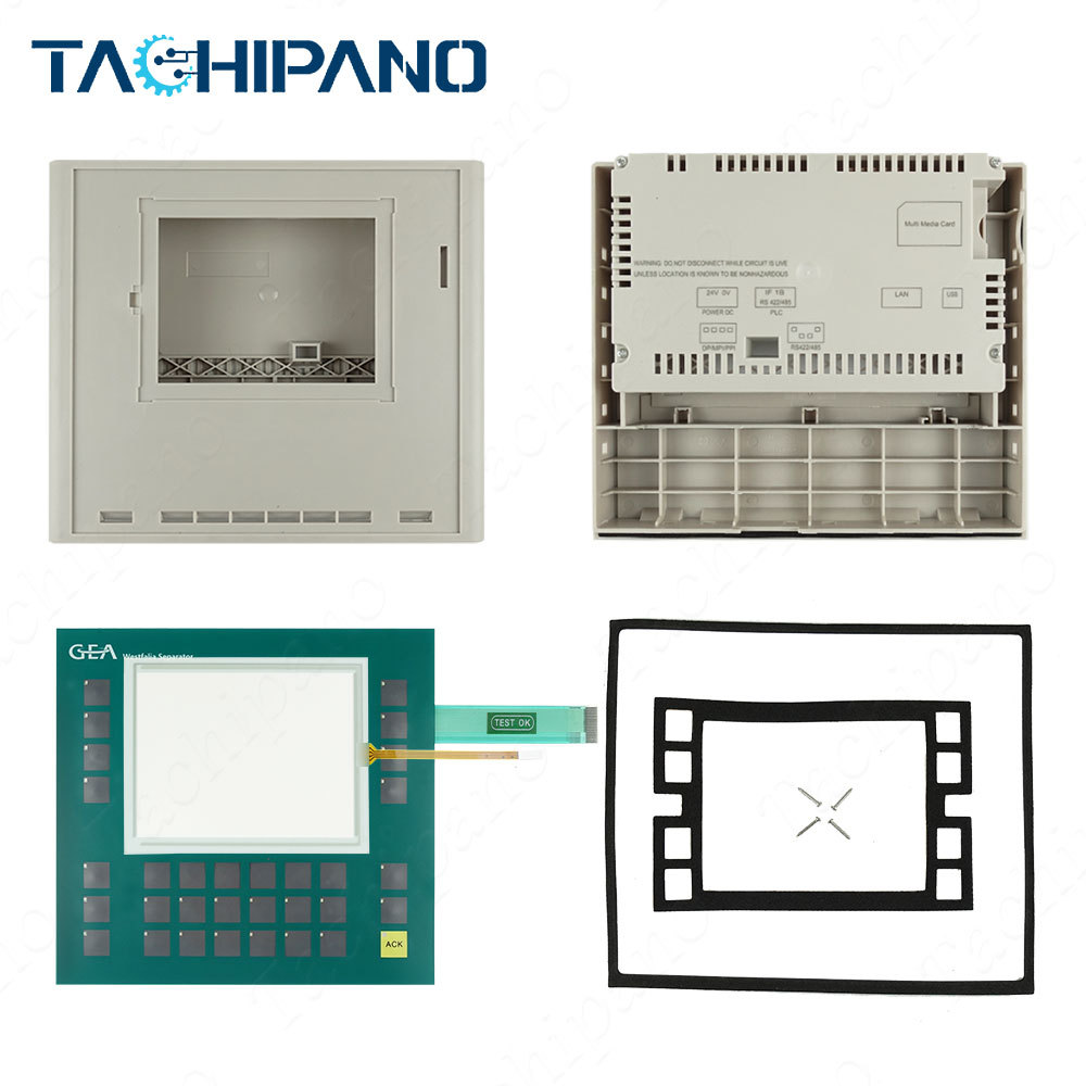 0005-4050-818 GEA OP177B OPERATOR PANEL FOR Touch screen panel+Membrane keypad +Plastic Case Cover+LCD display 0005-4050-818