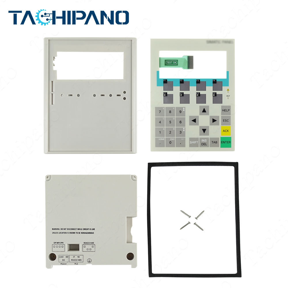 6AV6641-0CA01-0AX0 Membrane keypad Keyboard with Plastic Case Cover for 6AV 6641-0CA01-0AX0 Siemens SIMATIC OP77 Operator panel