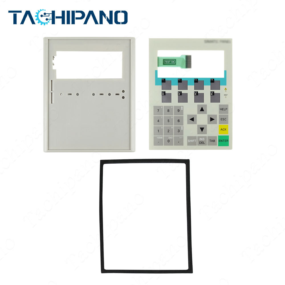 6AV6641-0CA01-0AX0 Membrane keypad Keyboard with Plastic Case Cover for 6AV 6641-0CA01-0AX0 Siemens SIMATIC OP77 Operator panel