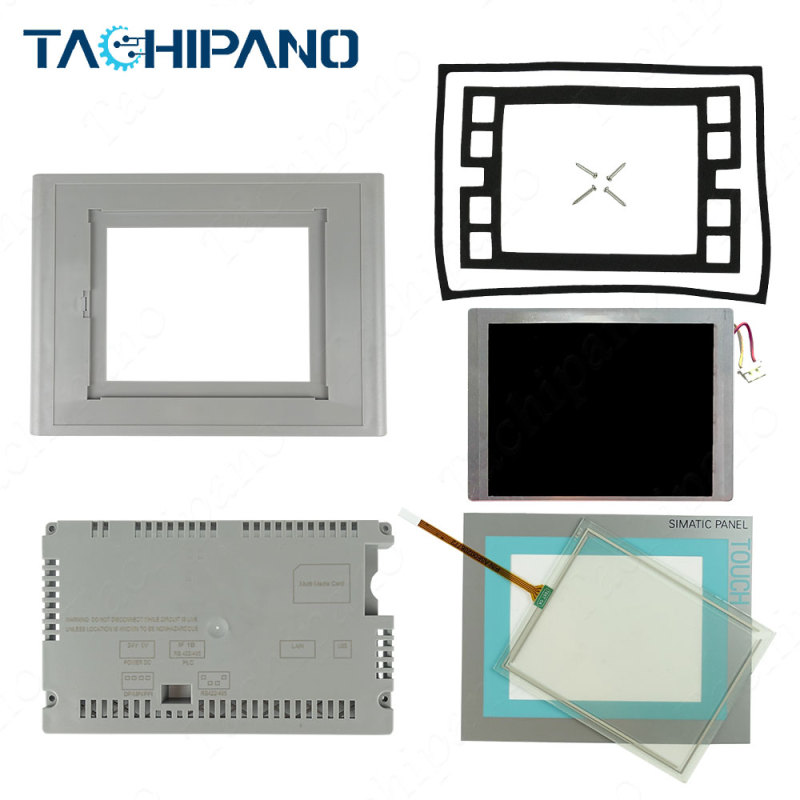 6AV6643-0AA01-1AX0 Plastic case cover for 6AV6 643-0AA01-1AX0 TP277 6 Touch screen glass +Protective overlay+LCD screen