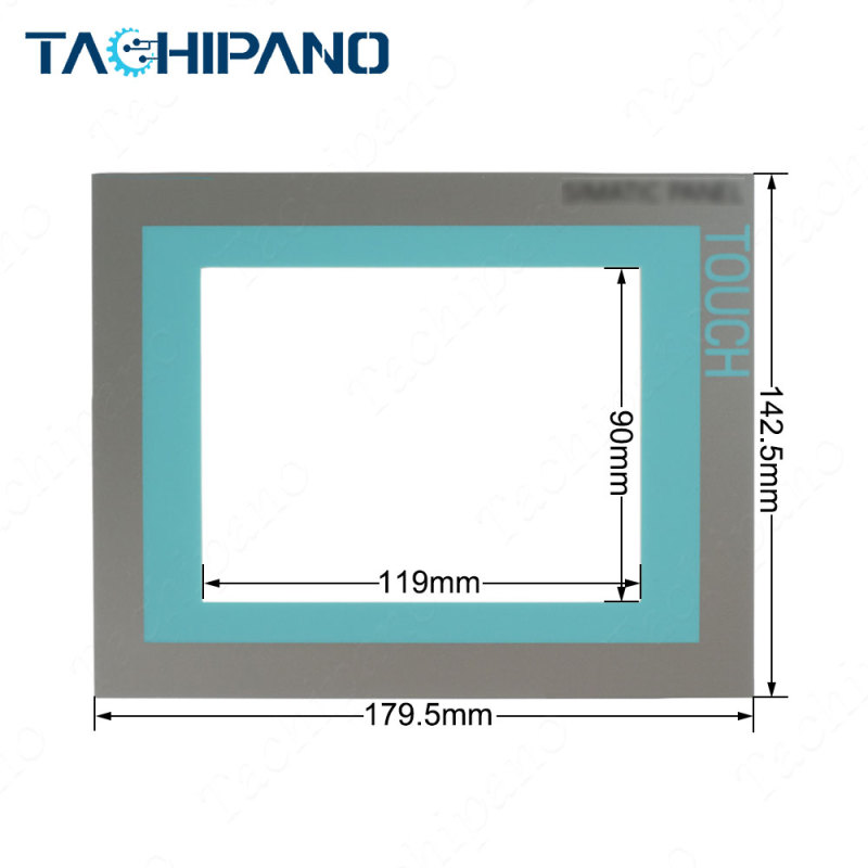 6AV6643-0AA01-1AX0 Plastic case cover for 6AV6 643-0AA01-1AX0 TP277 6 Touch screen glass +Protective overlay+LCD screen