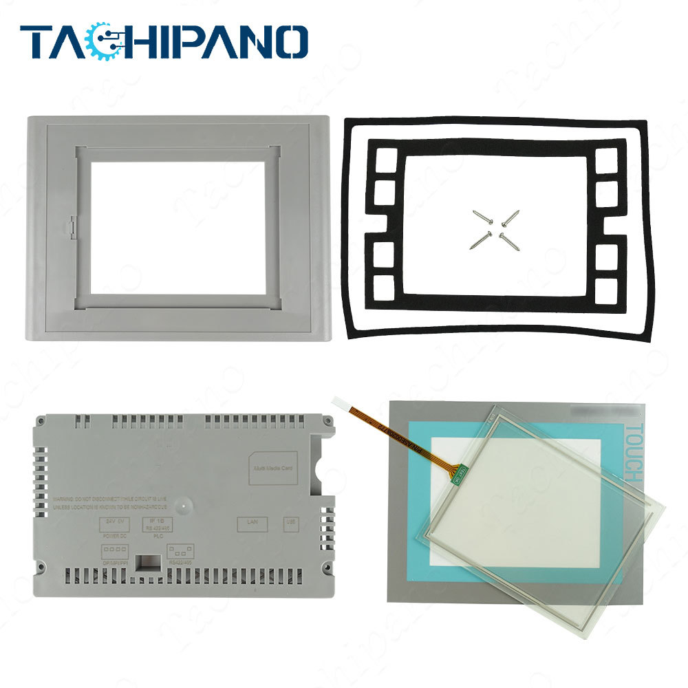6AG1643-0AA01-4AX0 Plastic case cover for 6AG1 643-0AA01-4AX0 TP277 6 Touch screen glass +Protective overlay+LCD screen