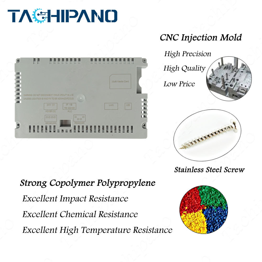 6AV6643-0AA01-1AX1 Plastic case cover for 6AV6 643-0AA01-1AX1 TP277 6 Touch screen glass +Protective overlay+LCD screen