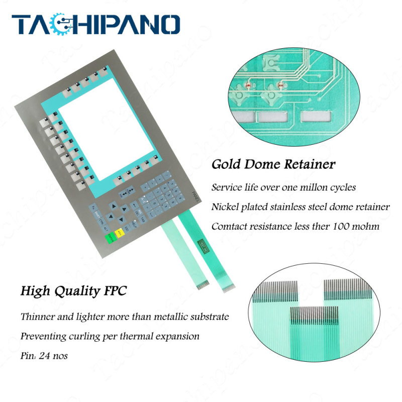 6AV6643-0DB01-1AX0 Membrane keypad switch + Front case + back housing for 6AV6 643-0DB01-1AX0 SIMATIC MP 277 8" KEY MULTIPANEL