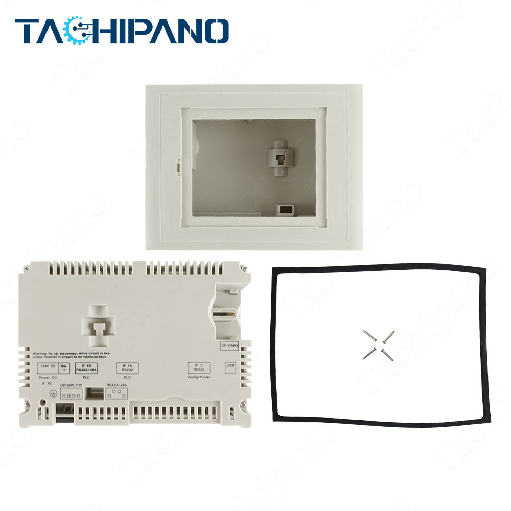 Plastic case cover for 6AV6 545-0CA10-0AX1 6AV6545-0CA10-0AX1 TP270 6 Touch screen glass +Protective overlay