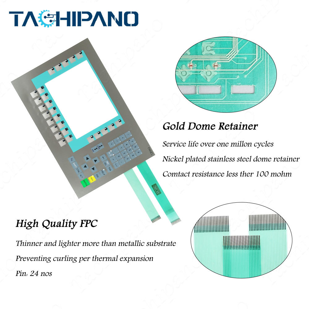 6AV6643-0DB01-1AX0 Membrane keypad switch + Front case + back housing for 6AV6 643-0DB01-1AX0 SIMATIC MP 277 8" KEY MULTIPANEL