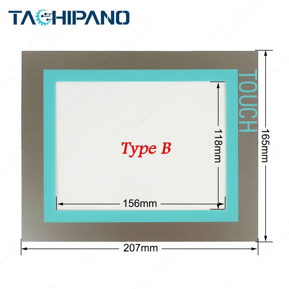6AV6652-3MB01-0AA0 Touch screen panel +Protective film+ Front & back case housing for 6AV6 652-3MB01-0AA0 TARTER PACKAGE MP277 8" TOUCH