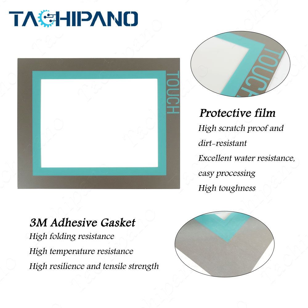 6AV6652-3MB01-0AA0 Touch screen panel +Protective film+ Front & back case housing for 6AV6 652-3MB01-0AA0 TARTER PACKAGE MP277 8" TOUCH