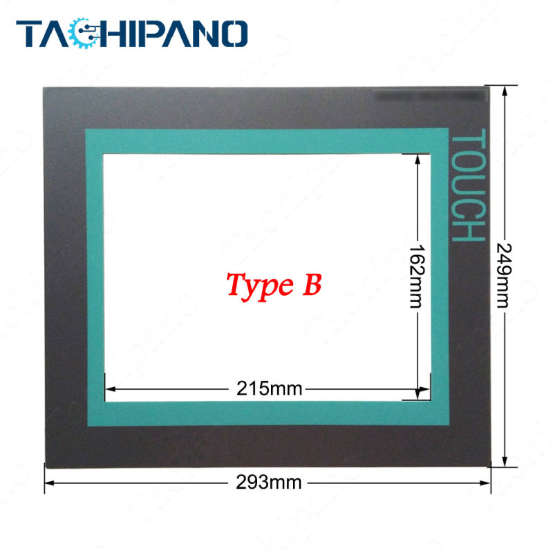 6AV6643-5CD30-0YA0 Touch screen panel +Protective film +Front plastic cover +LCD screen for 6AV6 643-5CD30-0YA0 SIMATIC MP 277 10,4" TOUCH