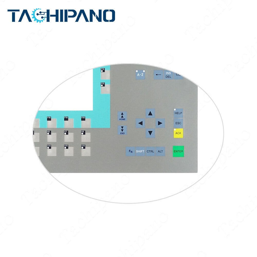 6AV6643-5DD00-0CS0 Membrane Keypad Keyboard for 6AV6 643-5DD00-0CS0 SIMATIC MP 277 10" KEY