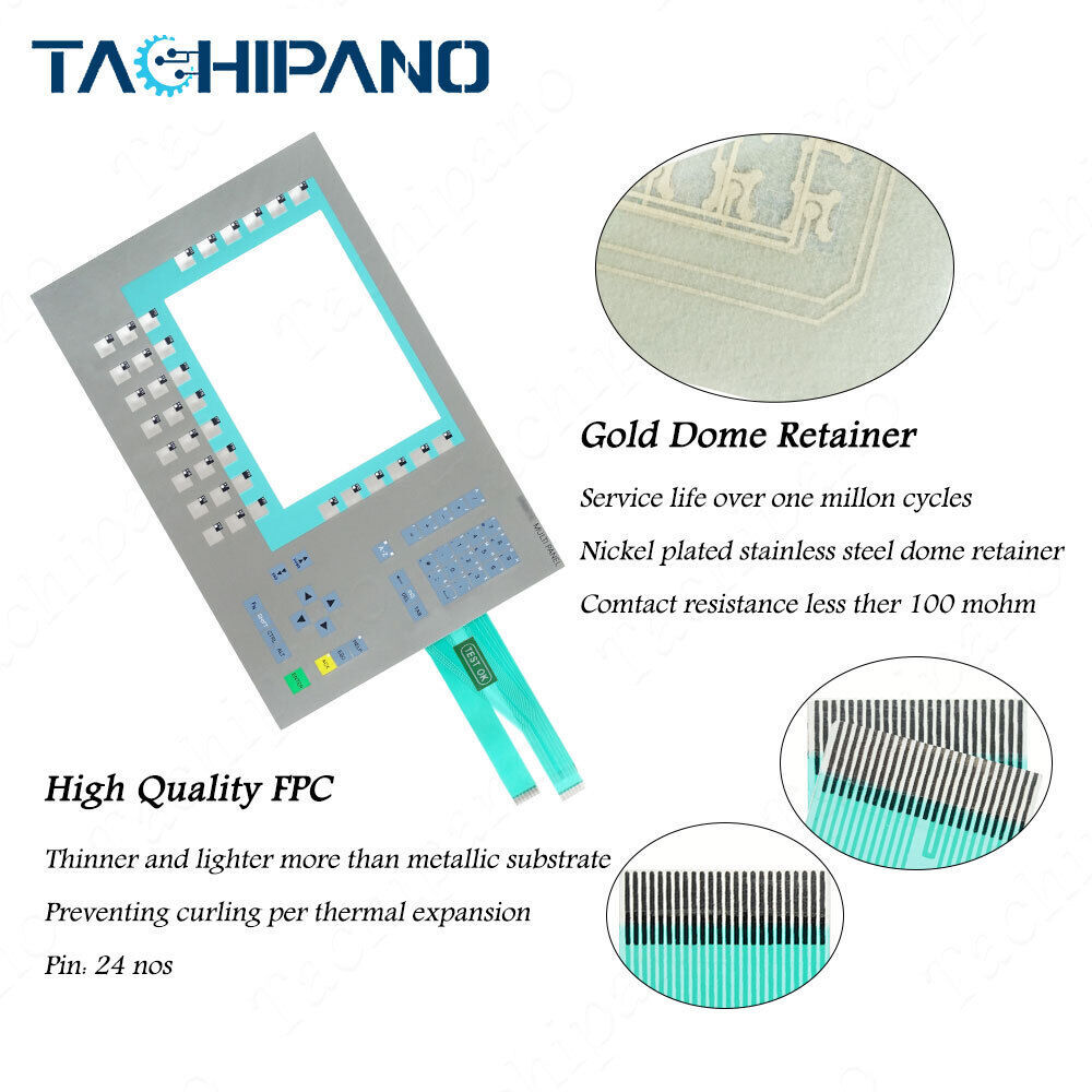 6AV6643-0DD01-1AX1 6AV6 643-0DD01-1AX1 Siemens SIMATIC MP 277 10" for Membrane Keypad Keyboard