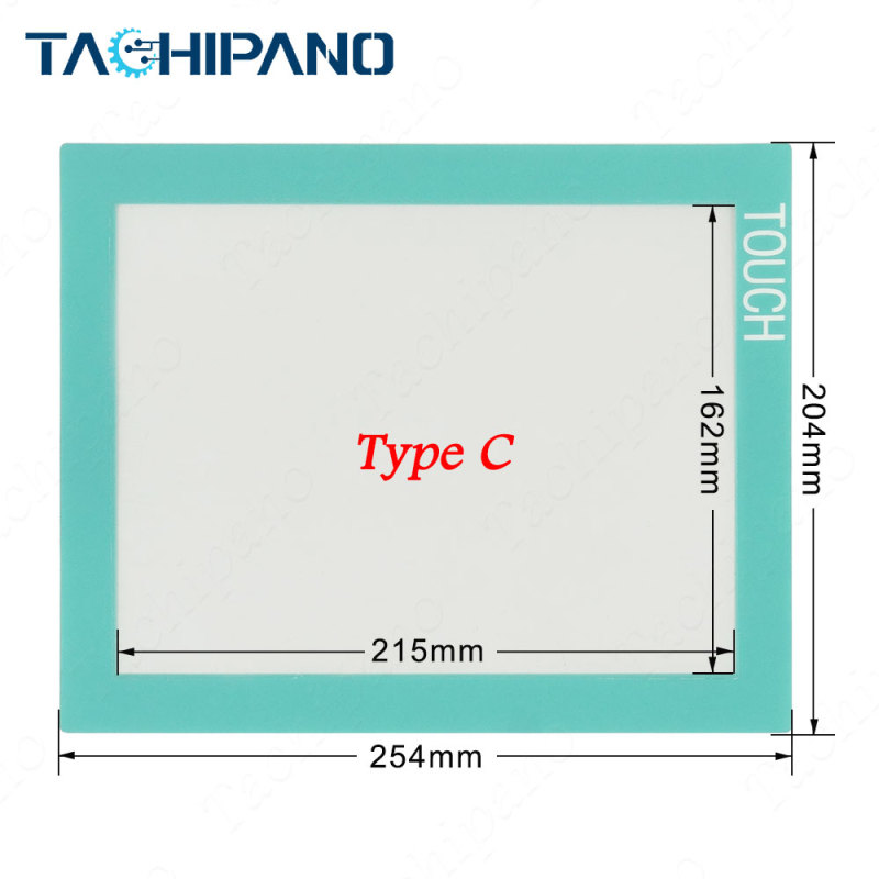 6AV6643-5CD30-0YA0 Touch screen panel +Protective film +Front plastic cover +LCD screen for 6AV6 643-5CD30-0YA0 SIMATIC MP 277 10,4" TOUCH