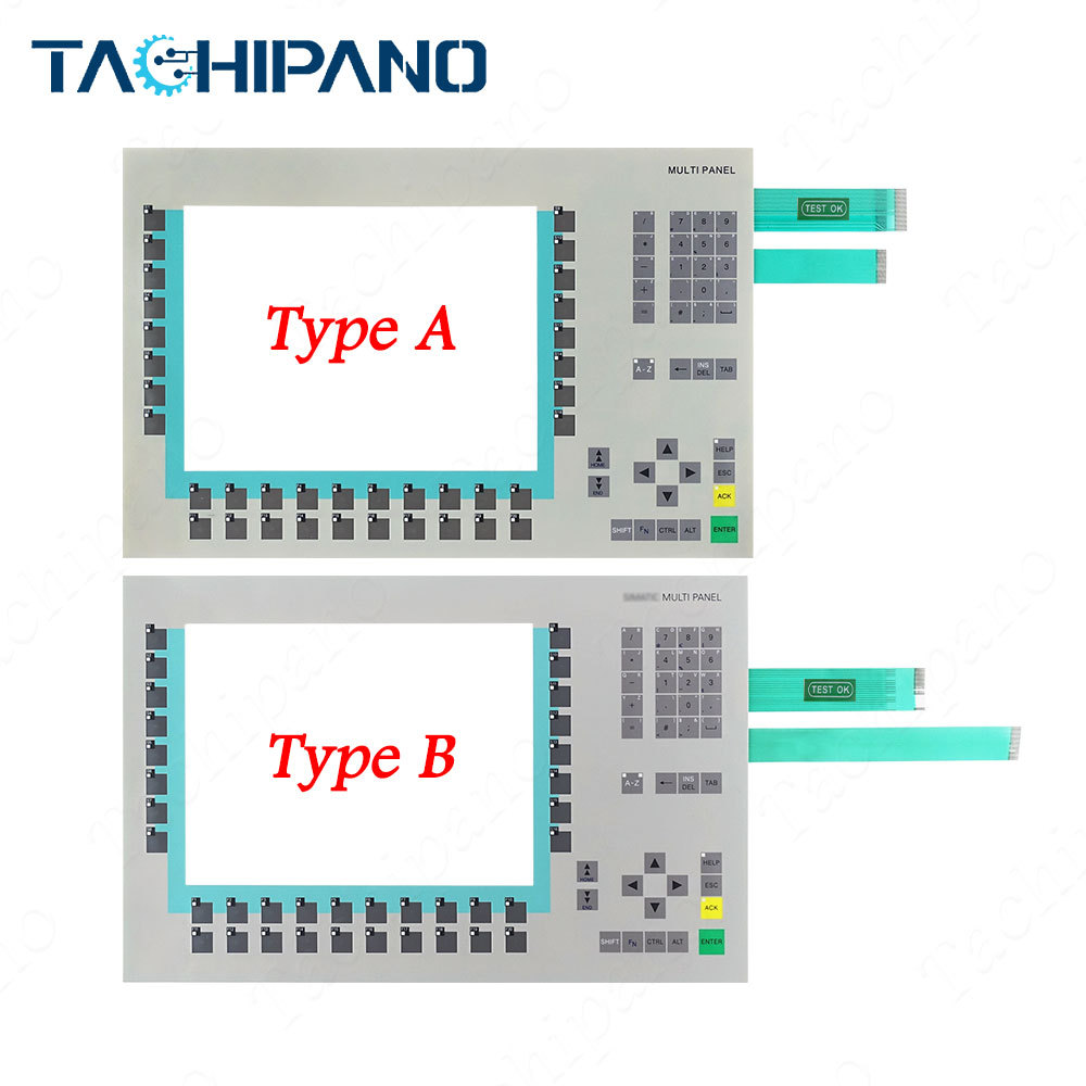 6AV6545-0AD10-0AX0 Membrane keypad Keyboard Switch for MP370 12" 6AV6 545-0AD10-0AX0