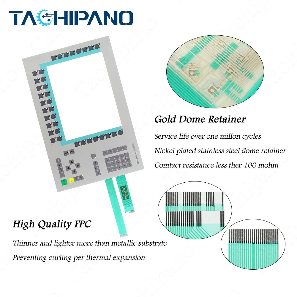 6AV6545-0AD10-0AX0 Membrane keypad Keyboard Switch for MP370 12" 6AV6 545-0AD10-0AX0